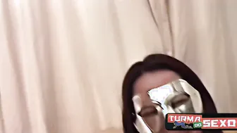 Milf mulatto from Lan House offer the butt. - Porn Model Fleet