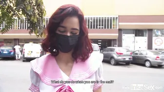Trick porn video – This is how you trick a shy Venezuelan otaku