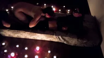 My BF prepares a romantic and very goddess night for me 