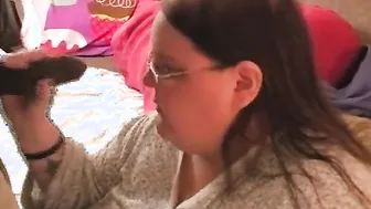 Monste fat ssbbw with monster breasts nailed BBC and creampied