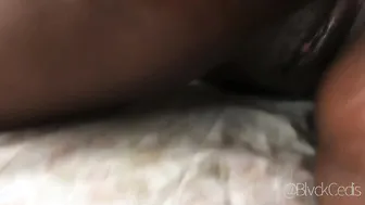 African girlfriend Loves Butt Oiling and Slow Massage
