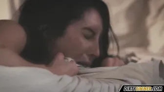 babysitter gets freaky spying a lovers fucking