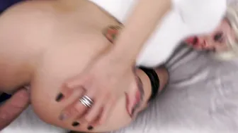 Trailer ANAL  double penetration with a Real Ex Fashion Camgirl