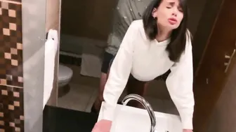 into the WC