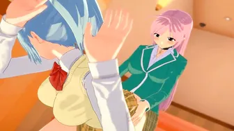 MOKA AKASHIYA FUTANARI KURUMU KURONO ROSARIO VAMPIRE