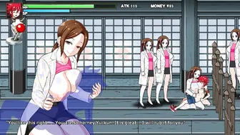 LeaderOneShota Fight [hentai Game] Ep.two Sex Wrestling against Step Sister into Swimsuit