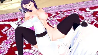 Kantai Collection: Tenryuu and Hoppou Seiki Lesbo Sex