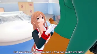 Sword Art Online: Agil Spotted Asunas Solo and Plowed her Rough