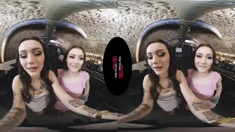 The Bartender  Identical Girls inside VR