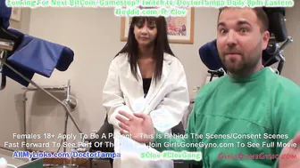 $CLOV Eliza Shields New College Girl Gyno Exam By Doctor Tampa
