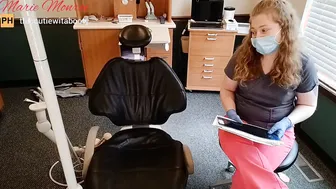 Babe Dentist makes sure you wont Forget to Floss