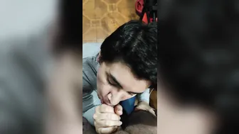 Quickie Cum Mouthful Cumplay and Drink