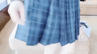 Bombshell bimbos into School Costume self help inside Sex