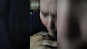 While Watching porn video – BLOWJOB while Watching TV inside Living Room