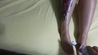Tattoo Devils Pedicure Part one