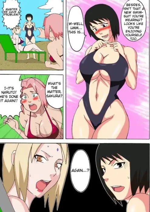 Naruto Tsunade Beach Porn - Tsunade's Obscene Beach by RedLady2K 4kPorn.XXX