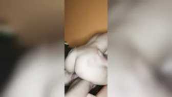Teenie Riding Penis on the Couch