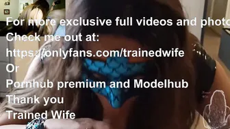 Cum on Command Bj and Sex by Trained Ex-Wife - Amateur Fiance Obey and Submit Position Training