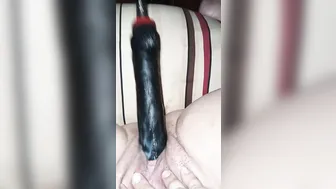 BBW Nailed by the Massive Attachment on the Banged Machine
