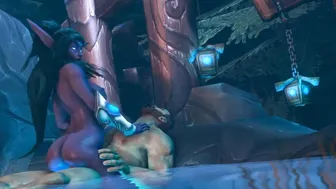 3D Compilation: Tyrande Whisperwind Uncensored Cartoon