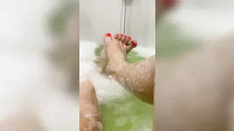 Rate my Soak Long Legs with Painted Feet