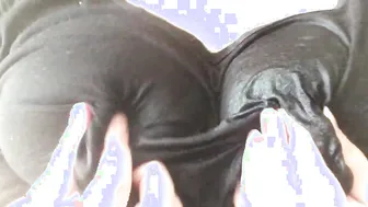 Gigantic saggy bbw pig titties bouncing shower  rubbing nipples