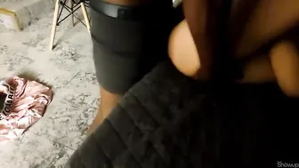 Cuckold filming ebony man fucking his wifey