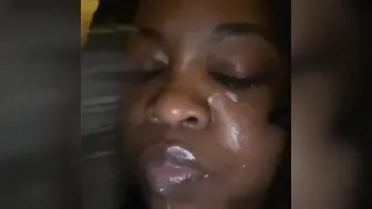 Memphis Skank give big black dick Sloppy Toppy