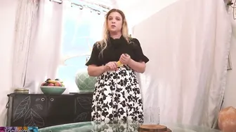 Stepmom Homeschool sex lesson