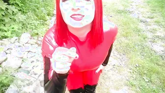 rubber pvc selfie movie mom bdsm camgirl Arya Grander