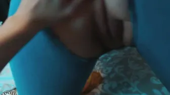 Pranked Step sister Banged her tight snatch into ripped jeans