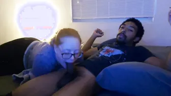 White chick boned by big black cock part (one)