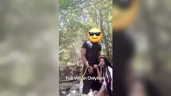 Fucking at the Waterfall
