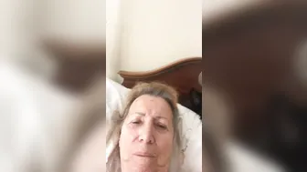 75 Year older Wifey Masturbates