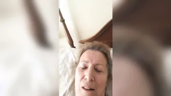 75 Year older Wifey Masturbates