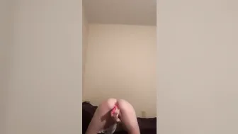 chick Having Fun with Vibrator