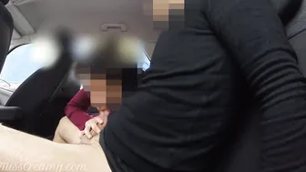 Outside Fellatio at Mall Parking - Risky Blowing my School Girls Penis - MissCreamy