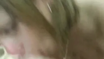 Suckjob from a Vintage Red Haired milf and make Cummed