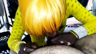 Clean Swallow - Gorgeous Blonde Babe Sucks & Swallows Every Drop Of His Load