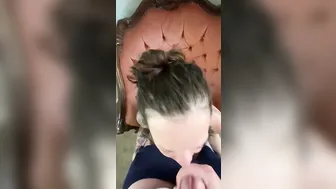 Hotwife Queen Sucks and Swallows Random Load