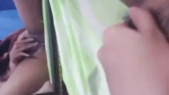 Freaky Filipina Having Fun her Cum Filled Tight Cunt
