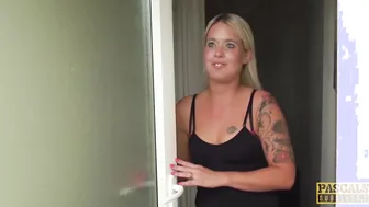 PASCALSSUBSLUTS - Filthy slave Roxy Mae Receives Cum inside Mouth