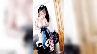 Dads Fiance Walks around Stepson Room Nude
