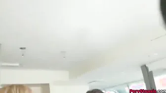 Blonde Adorable Stepsister Fuck Rough By Stepbrothers