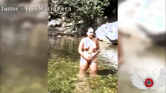 Masturbation outdoor into the outdoors river my brother records me unique for