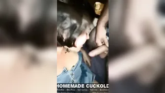 Cuckold Fiance getting finger fucked  blows best friend