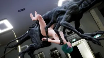 3D Animated: SEX WITH AN ALIEN MONSTER ON WEIGHT (Fallen Doll: Operation Lovecraft)