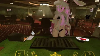 Bunny chick Loses everything while Gambling [VRchat ERP] Extreme Groaning Nudity Lesbo Scissoring