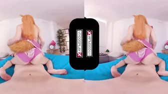 VRCosplayX Red Head Leyla Fiore As Holo Has Appetite Of A