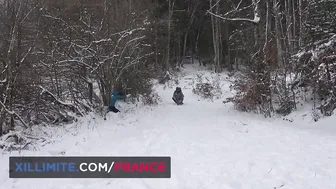 Mountain excursion turns in anal sex